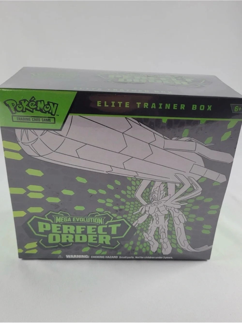Pokemon Mega Evolution Perfect Order Elite Trainer Box - Green, Black